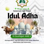 Hijau dan Putih Modern Ucapan Hari Raya Idul Adha Instagram Post_20250605_232236_1