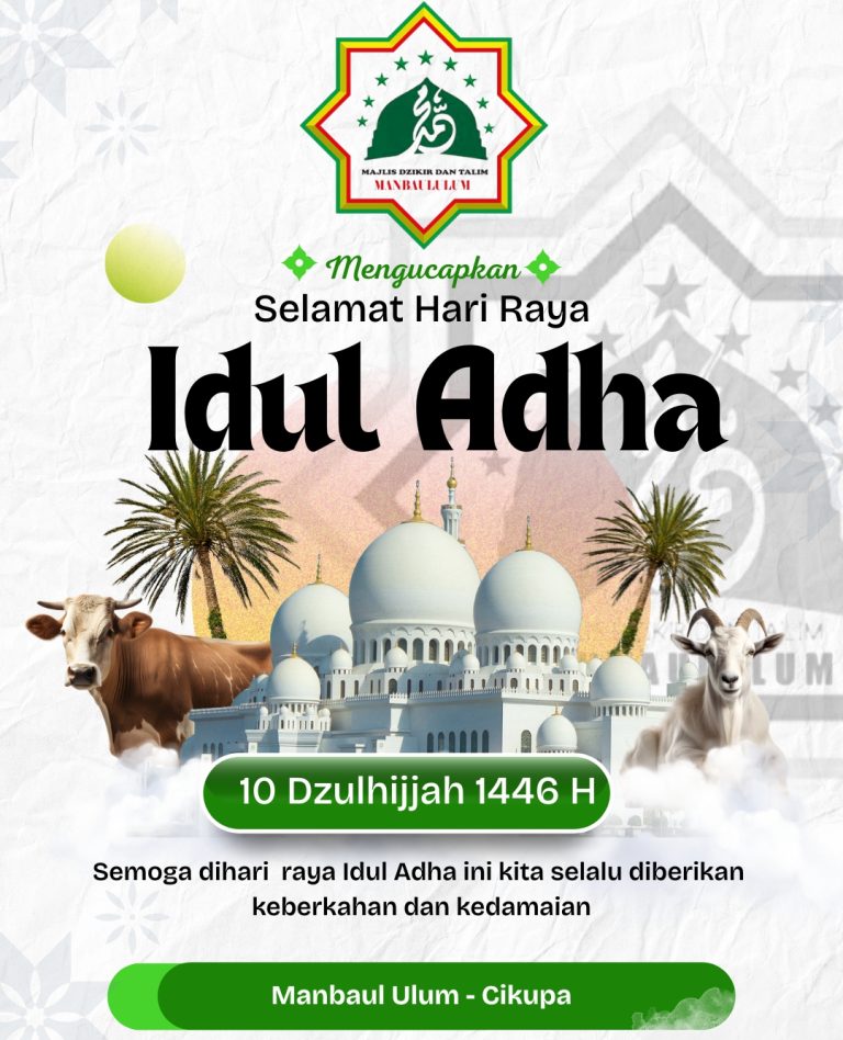 Hijau dan Putih Modern Ucapan Hari Raya Idul Adha Instagram Post_20250605_232236_1